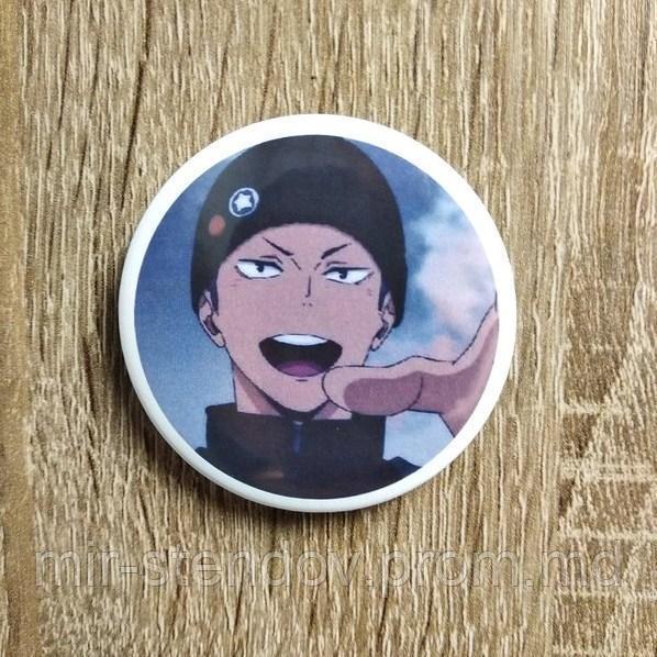 Значок металлический Рюноске Танака, фото 1