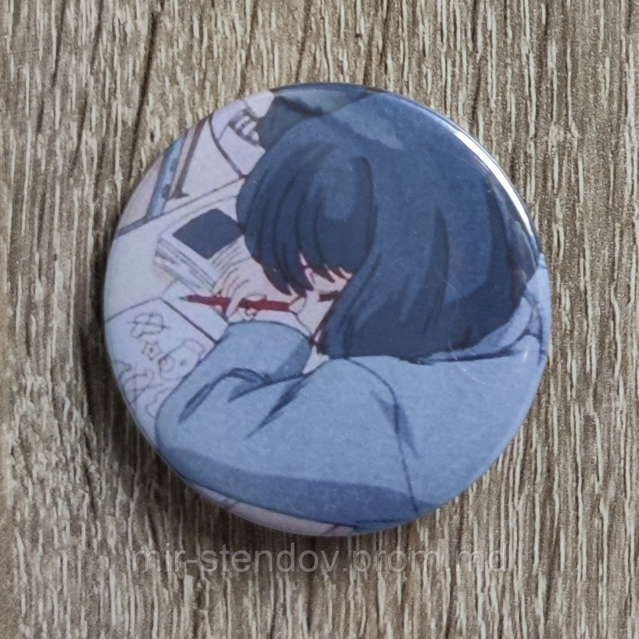 Значок металлический аниме "Мanga kuzu no honkai", фото 1