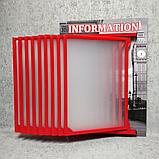 Стенд-книжка для кабинета английского языка. На 10 пластмассовых карманов, фото 2