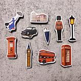 Лондонские достопримечательности. Магнитики развивающие. Набор, фото 2