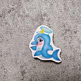 Дельфинчик с магнитом. Фигурка для магнитной доски, фото 2