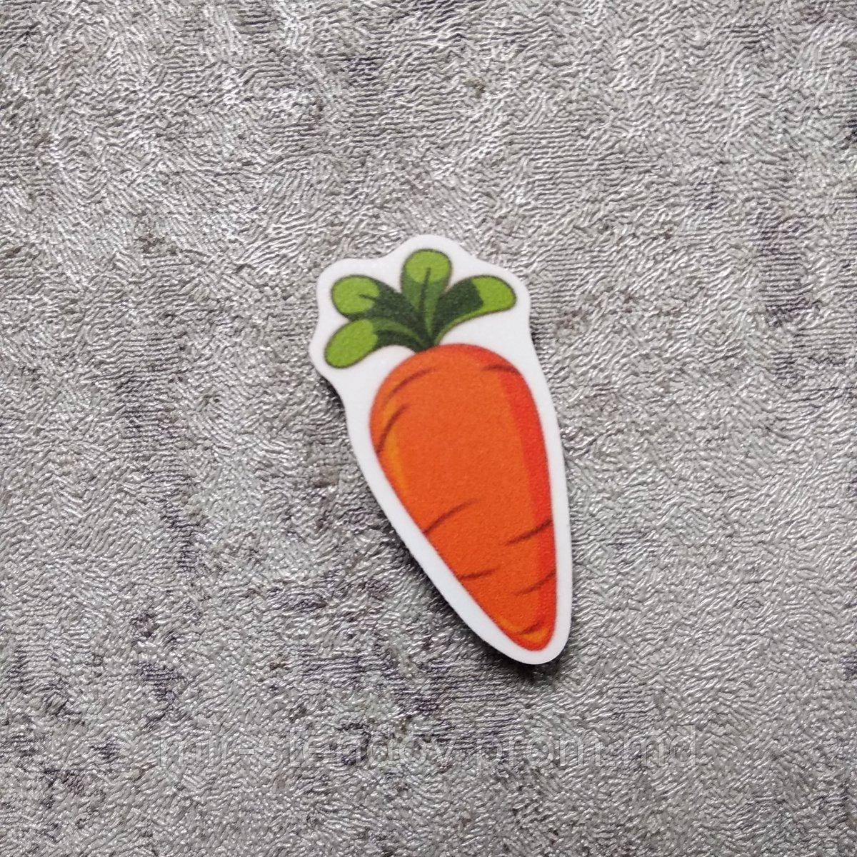 Морковка магнит. Фигурка для магнитной доски, фото 1