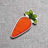Морковка магнит. Фигурка для магнитной доски, фото 2