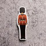 Королевский гвардеец Англии. Учебный магнит, фото 2