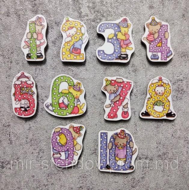 Набор развивающих магнитов Счёт Котята, фото 1