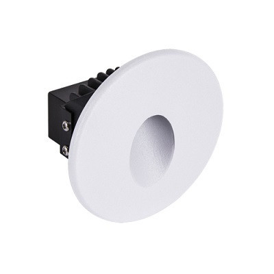 Светодиодный LED светильник для подсветки лестниц, Strühm, 1.6W, 4000K, IP54, круглый, белый, AZYL LED C - фото 1 - id-p10426183