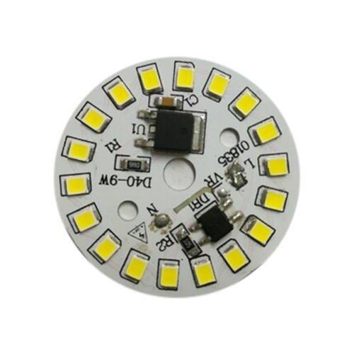 Светодиодный модуль LED 9Ватт AC220 плата для ремонта ламп Теплый белый - фото 1 - id-p10085237