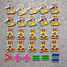 Магнитная математика Жирафчики и еноты