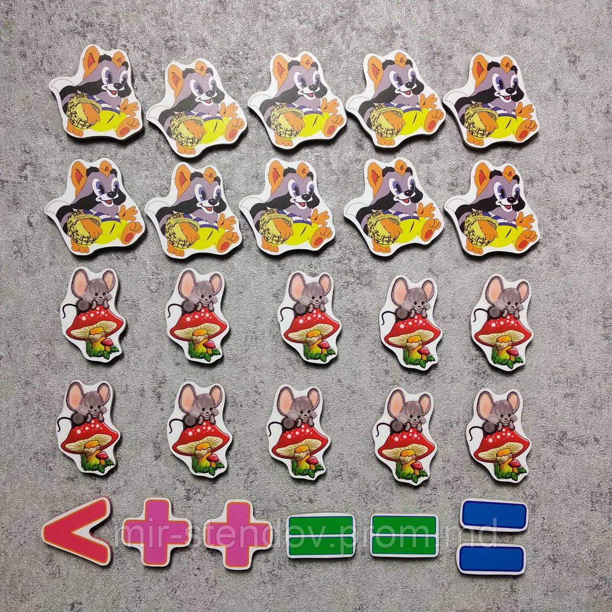 Магнитная математика Мышки и еноты, фото 1