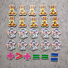 Магнитная математика Жирафы и слонята