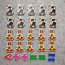 Магнитная математика Коровки и жирафы