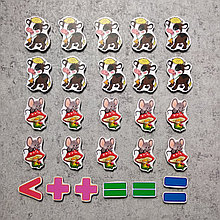 Магнитная математика Коровки и мышата