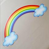 Радуга. Настенная декорация для детского сада., фото 2
