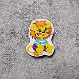 Львёнок с магнитом. Фигурка для магнитной доски, фото 2