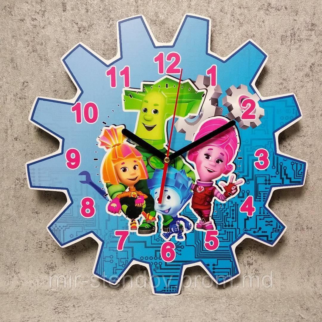 Настенные часы Фиксики Синие, фото 1
