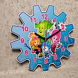 Настенные часы Фиксики Синие, фото 2