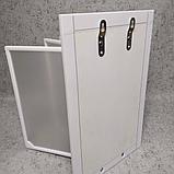 Стенд-книжка универсальная. С пластмассовыми карманами (Белая), фото 2