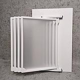 Стенд-книжка универсальная. С пластмассовыми карманами (Белая), фото 4