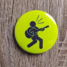 Значок Гитарист