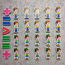 Набор обучающих магнитов Счёт Мальчики и девочки