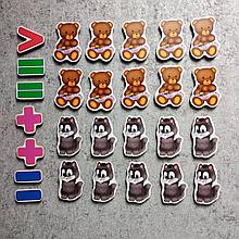 Магнитная математика Медвежата и кошки