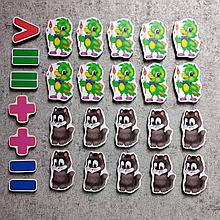 Магнитная математика Кошки и попугаи