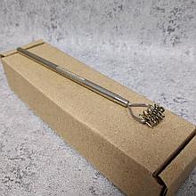 Зонд логопедический Ёжик с металлической ручкой (Маленький)