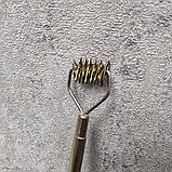 Зонд логопедический Ёжик с металлической ручкой (Маленький), фото 2