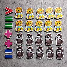 Магнитная математика Львята и кошки