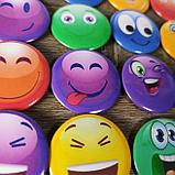 Значки Смайлики разноцветные, фото 7