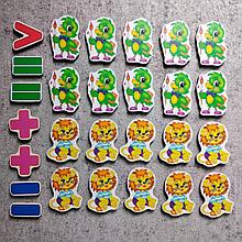 Магнитная математика Попугайчики и Львята