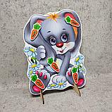 Шнуровка Зайка с морковками, фото 2