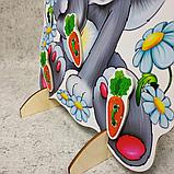 Шнуровка Зайка с морковками, фото 3