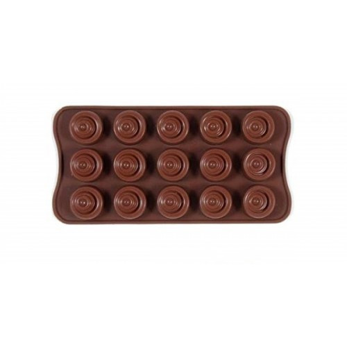Форма силиконовая для шоколадных конфет 4 вида в ассортименте 20055 - фото 1 - id-p10435776