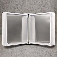 Настольная демосистема  на 10 карманов. Белая