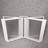 Настольная демосистема  на 10 карманов. Белая, фото 2