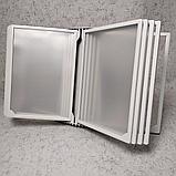 Настольная демосистема  на 10 карманов. Белая, фото 5