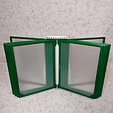 Настольная демосистема  на 10 карманов. Зелёная, фото 2