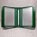 Настольная демосистема  на 10 карманов. Зелёная, фото 3