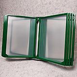 Настольная демосистема  на 10 карманов. Зелёная, фото 4