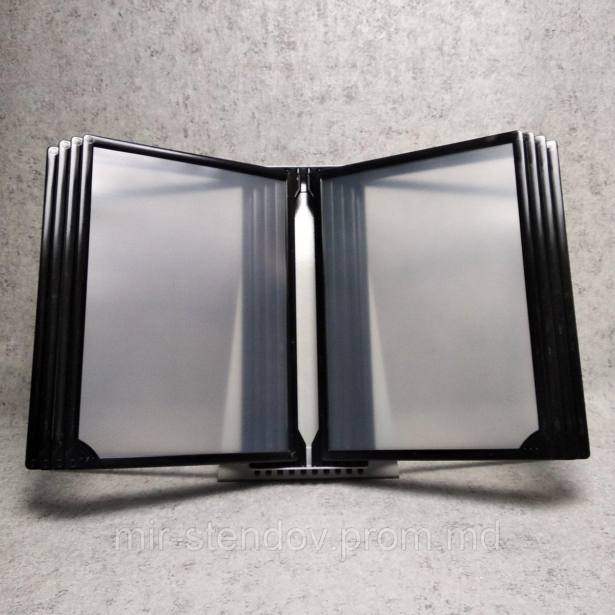 Настольная демосистема  на 10 карманов Черная, фото 1