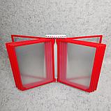 Настольная демосистема  на 10 карманов Красная, фото 2