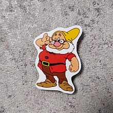 Магнитик канцелярский Гномик красный