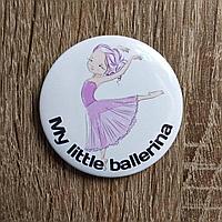 Значок My little Ballerina