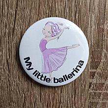 Значок My little Ballerina