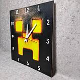 Часы настенные Майнкрафт Catwoman Skin, фото 2