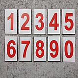 Магнитики обучающие. Цифры (красные). Комплект, фото 3