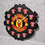 Настенные часы и магнит Манчестер Юнайтед, фото 2