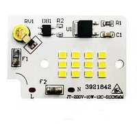 Светодиодный LED фито модуль 10Ватт SMD2835 12Led 220V для растений 51*36mm