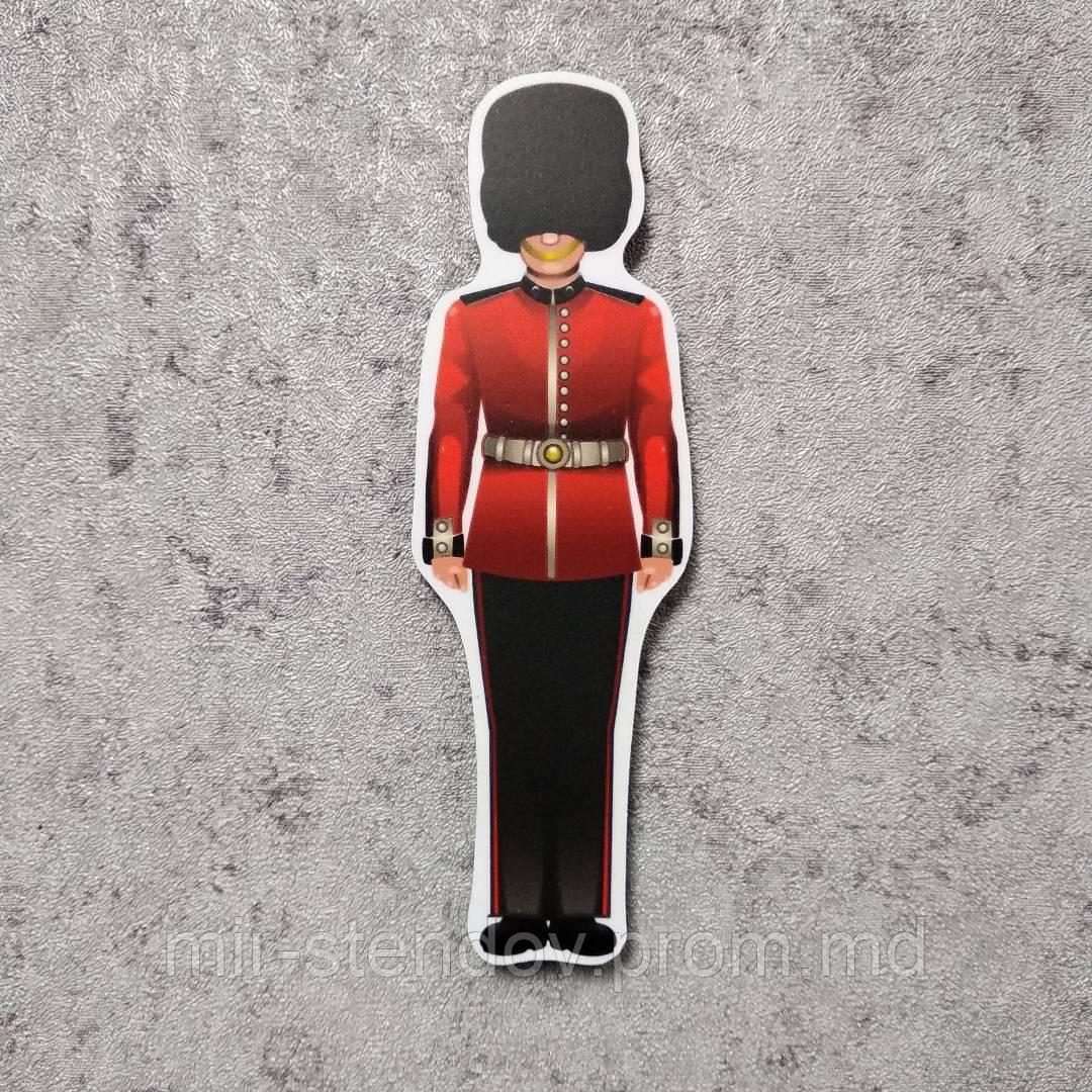 Королевский гвардеец Англии. Учебный магнит, фото 1